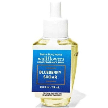 Bath And Body Works Unisex Blueberry Sugar White Barn Wallflowers Diffuser 0.81 oz Refill - Luxurious Fragrance Available Online in Hong Kong & China