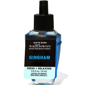 Bath And Body Works Unisex Gingham White Barn Wallflowers Diffuser 0.81 oz Refill - Luxurious Fragrance Available Online in Hong Kong & China