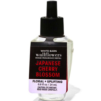 Bath And Body Works Unisex Japanese Cherry Blossom White Barn Wallflowers Diffuser 0.81 oz Refill - Luxurious Fragrance Available Online in Hong Kong & China