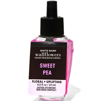 Bath And Body Works Unisex Sweet Pea White Barn Wallflowers Diffuser 0.81 oz Refill - Luxurious Fragrance Available Online in Hong Kong & China