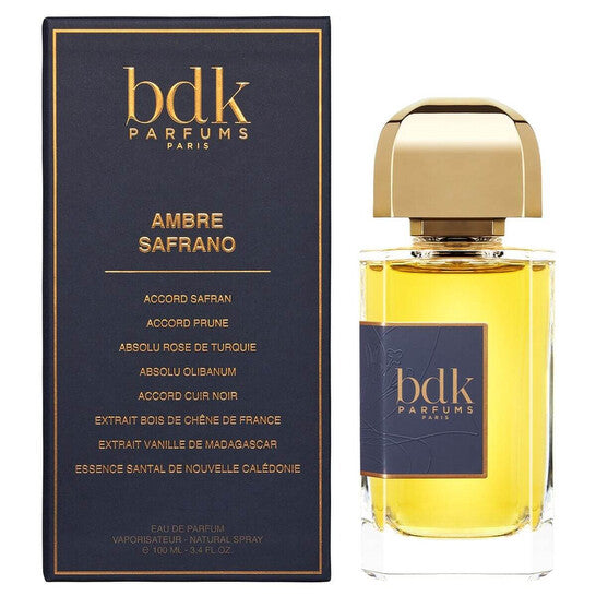 Bdk Parfums Unisex Ambre Safrano EDP 3.4 oz - Luxurious Fragrance Available Online in Hong Kong & China