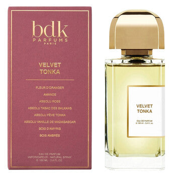 Bdk Parfums Unisex Velvet Tonka EDP 3.4 oz (100 ml) - Luxurious Fragrance Available Online in Hong Kong & China