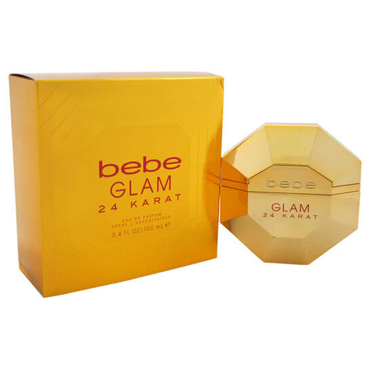 Bebe Glam 24 Karat by Bebe for Women - 3.4 oz EDP Spray (Wholesale) - Luxurious Fragrance Available Online in Hong Kong & China