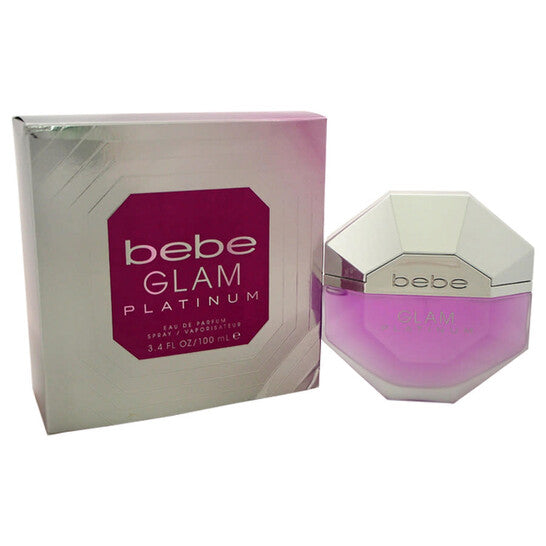 Bebe Glam Platinum by for Women - 3.4 oz EDP Spray - Luxurious Fragrance Available Online in Hong Kong & China