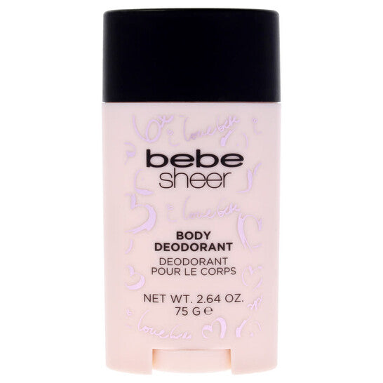Bebe Ladies Sheer Deodorant 2.64 oz Fragrances - Luxurious Fragrance Available Online in Hong Kong & China