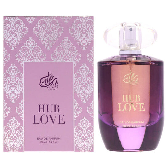 Bellavita Unisex Hub Love EDP Spray 3.4 oz Fragrances (Wholesale) - Luxurious Fragrance Available Online in Hong Kong & China