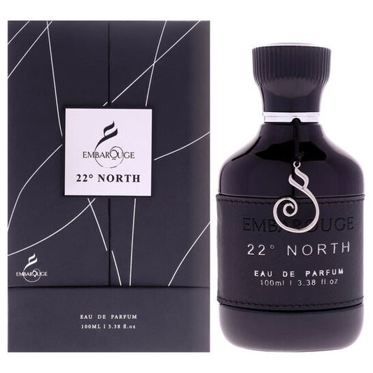 Embarouge Men's 22 North EDP Spray 3.38 oz Fragrances - Luxurious Fragrance Available Online in Hong Kong & China