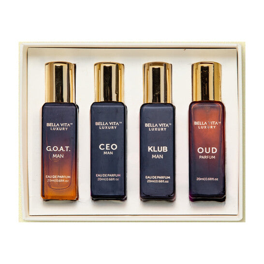 Bellavita Men's Mini Set Gift Set Fragrances - Luxurious Fragrance Available Online in Hong Kong & China