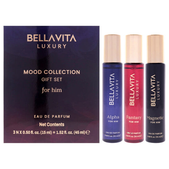 Bellavita Men's Mood Collection Gift Set Fragrances (Wholesale) - Luxurious Fragrance Available Online in Hong Kong & China