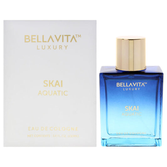 Bellavita Unisex Skai Aquatic EDC Spray 3.4 oz Fragrances - Luxurious Fragrance Available Online in Hong Kong & China