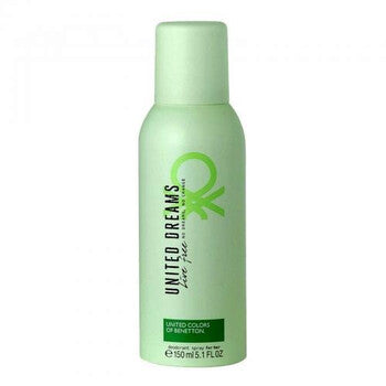 Benetton Ladies Beneton United Dreams Live Free Deodorant Spray 5.1 oz Fragrances (Wholesale) - Luxurious Fragrance Available Online in Hong Kong & China