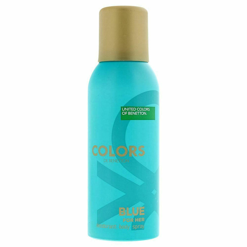 Benetton Ladies Colors De  Blue For Her Deodorant 5.0 oz Fragrances - Luxurious Fragrance Available Online in Hong Kong & China