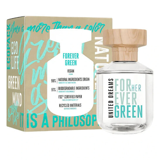 Benetton Ladies Dreams Forever Green EDT Spray 2.7 oz - Luxurious Fragrance Available Online in Hong Kong & China