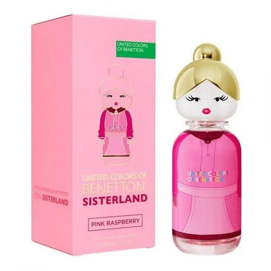 Benetton Ladies Sisterland Pink Raspberry EDT 2.7 oz Fragrances (Wholesale) - Luxurious Fragrance Available Online in Hong Kong & China