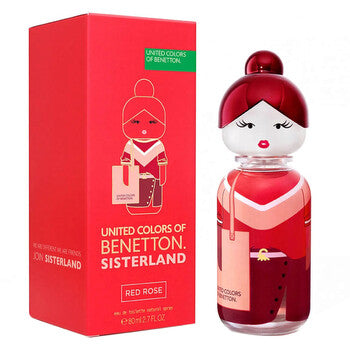 Benetton Ladies Sisterland Red Rose EDT 2.7 oz - Luxurious Fragrance Available Online in Hong Kong & China