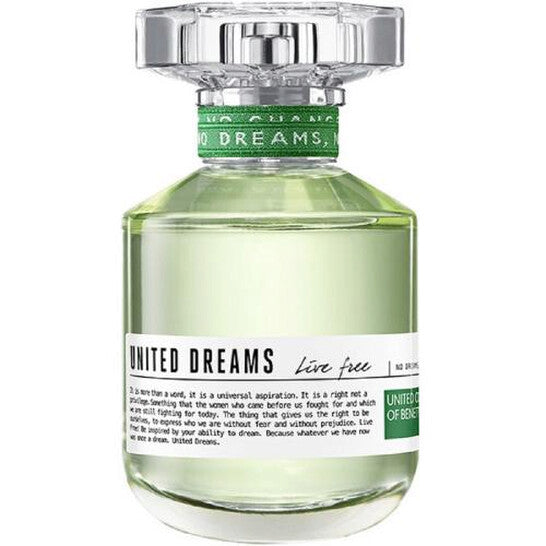 Benetton Ladies United Dream Live Free EDT 2.7 oz (Tester) Fragrances (Wholesale) - Luxurious Fragrance Available Online in Hong Kong & China
