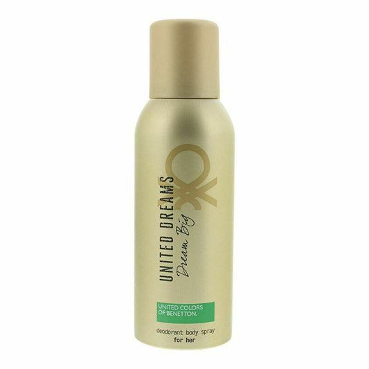 Benetton Ladies United Dreams Dream Big For Her Deodorant Spray 5.1 oz Fragrances - Luxurious Fragrance Available Online in Hong Kong & China