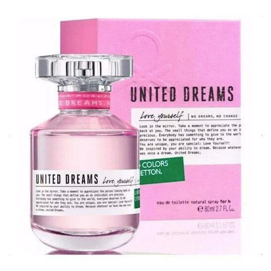 Benetton Ladies United Dreams Love Yourself EDT 2.7 oz Fragrances (Wholesale) - Luxurious Fragrance Available Online in Hong Kong & China