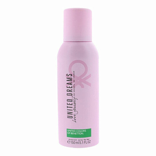 Benetton Ladies United Dreams Love Yourself For Her Deodorant Spray 5.1 oz Fragrances (Wholesale) - Luxurious Fragrance Available Online in Hong Kong & China