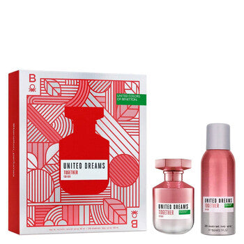 Benetton Ladies United Dreams Together For Her Gift Set - Luxurious Fragrance Available Online in Hong Kong & China