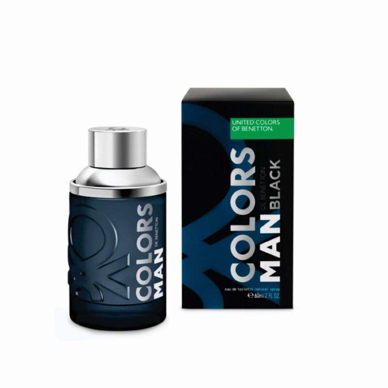 Benetton Men's Colors Black EDT Spray 2.0 oz Fragrances - Luxurious Fragrance Available Online in Hong Kong & China
