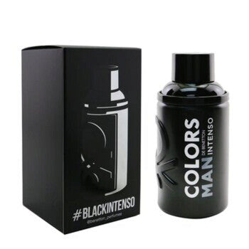 Benetton Men's Colors Black Intenso EDP Spray 3.4 oz - Luxurious Fragrance Available Online in Hong Kong & China