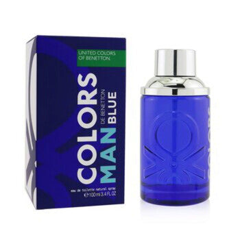 Benetton Men's Colors Blue EDT Spray 3.4 oz - Luxurious Fragrance Available Online in Hong Kong & China