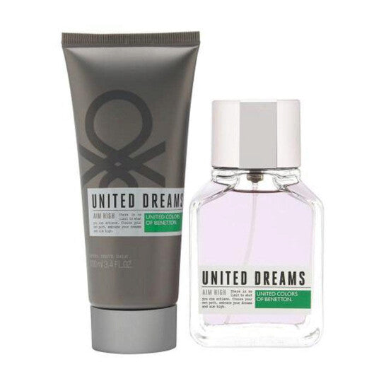 Benetton Men's United Dreams Aim High Gift Set Fragrances (Wholesale) - Luxurious Fragrance Available Online in Hong Kong & China