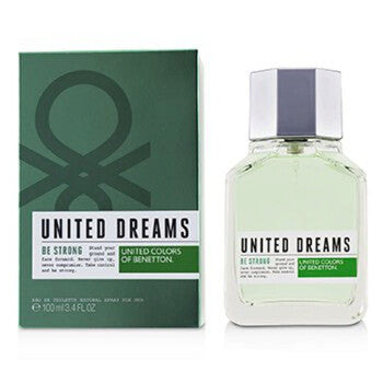 Benetton Men's United Dreams Be Strong EDT Spray 3.4 oz - Luxurious Fragrance Available Online in Hong Kong & China