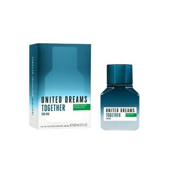 Benetton Men's United Dreams Together For Him EDT 2.0 oz - Luxurious Fragrance Available Online in Hong Kong & China