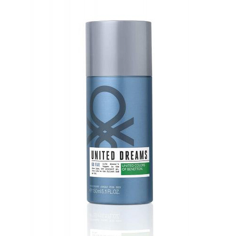 Benetton United Dreams Go Far 5.1 oz Deodorant Spray For Men (Wholesale) - Luxurious Fragrance Available Online in Hong Kong & China