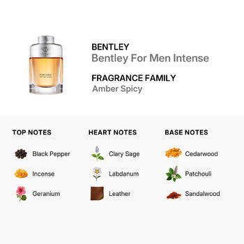 Bentley Men's Bentley For Men Intense EDP 3.4 oz (Tester) - Luxurious Fragrance Available Online in Hong Kong & China