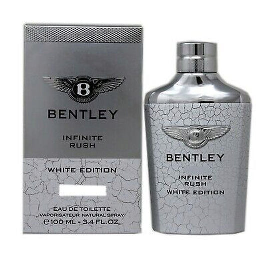 Bentley Men's Infinite Rush White Edition EDT Spray 3.4 oz (Tester) Fragrances (Wholesale) - Luxurious Fragrance Available Online in Hong Kong & China