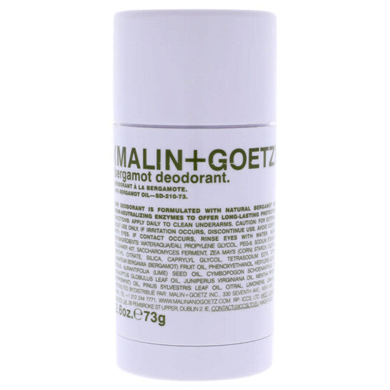 Malin + Goetz Bergamot Deodorant by Malin + Goetz for Unisex - 2.6 oz Deodorant - Luxurious Fragrance Available Online in Hong Kong & China