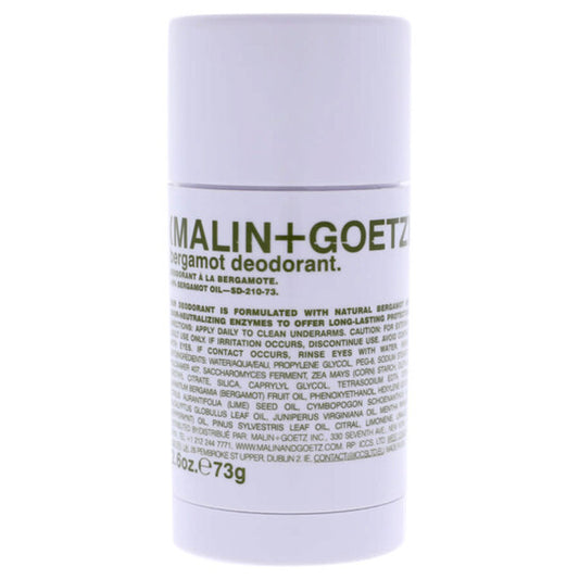 Malin + Goetz Bergamot Deodorant by Malin + Goetz for Unisex - 2.6 oz Deodorant - Luxurious Fragrance Available Online in Hong Kong & China