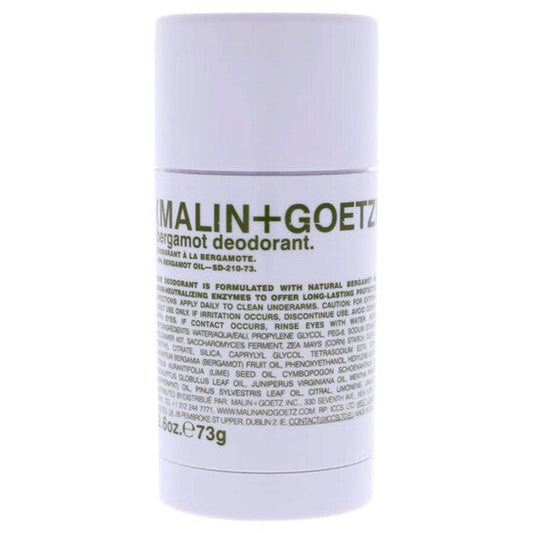 Malin + Goetz Bergamot Deodorant by Malin + Goetz for Unisex - 2.6 oz Deodorant (Wholesale) - Luxurious Fragrance Available Online in Hong Kong & China