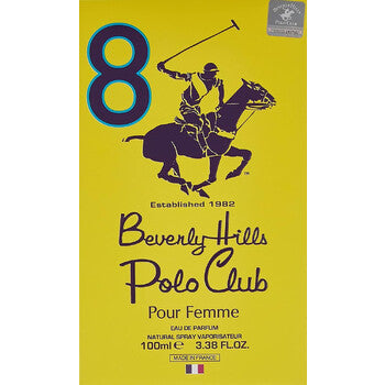 Beverly Hills Polo Club Ladies No 8 EDP Spray 3.38 oz (Tester) - Luxurious Fragrance Available Online in Hong Kong & China