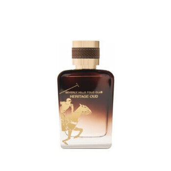 Beverly Hills Polo Club Men's Heritage Oud EDP Spray 3.38 oz (Tester) - Luxurious Fragrance Available Online in Hong Kong & China