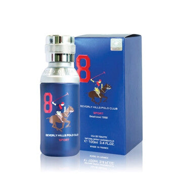 Beverly Hills Polo Club Men's No 8 EDT 3.4 oz - Luxurious Fragrance Available Online in Hong Kong & China