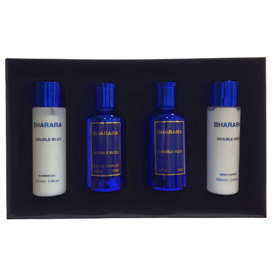 Bharara Men's Double Bleu Gift Set Fragrances 0 (Wholesale) - Luxurious Fragrance Available Online in Hong Kong & China