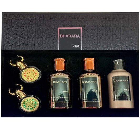 Bharara Men's King 5pcs EDP Gift Set Fragrances (Wholesale) - Luxurious Fragrance Available Online in Hong Kong & China