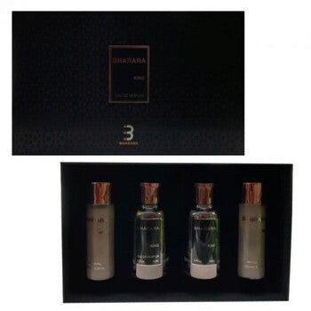 Bharara Men's King 4pcs EDP Gift Set Fragrances  (Wholesale) - Luxurious Fragrance Available Online in Hong Kong & China