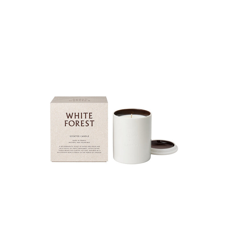 Bjork And Berries Unisex White Forest 8.11 oz Scented Candle - Luxurious Fragrance Available Online in Hong Kong & China