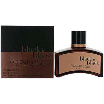 Nu Parfums Black Is Black Modern Oud / Nu Parfums EDT Spray 3.4 oz (100 ml) (M) - Luxurious Fragrance Available Online in Hong Kong & China