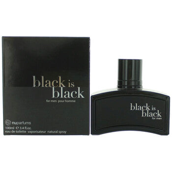 Nu Parfums Black Is Black / Nu Parfums EDT Spray 3.4 oz (100 ml) (m) - Luxurious Fragrance Available Online in Hong Kong & China