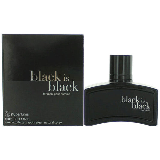 Nu Parfums Black Is Black / Nu Parfums EDT Spray 3.4 oz (100 ml) (m) (Wholesale) - Luxurious Fragrance Available Online in Hong Kong & China
