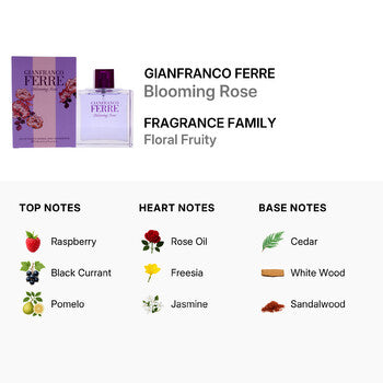 Gianfranco Ferre Blooming Rose by Gianfranco Ferre for Women - 3.4 oz EDT Spray (Wholesale) - Luxurious Fragrance Available Online in Hong Kong & China