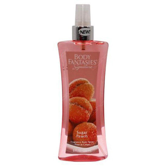 Body Fantasies Ladies Sugar Peach Body Spray 8.0 oz Fragrances (Wholesale) - Luxurious Fragrance Available Online in Hong Kong & China