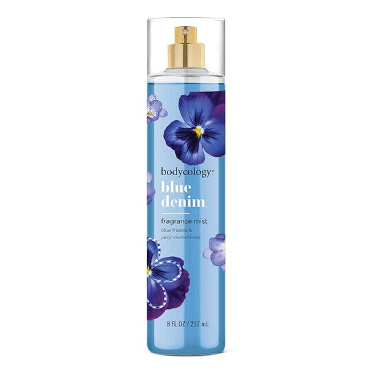 Bodycology Unisex Blue Denim Fragrance Mist 8 oz Fragrances (Wholesale) - Luxurious Fragrance Available Online in Hong Kong & China