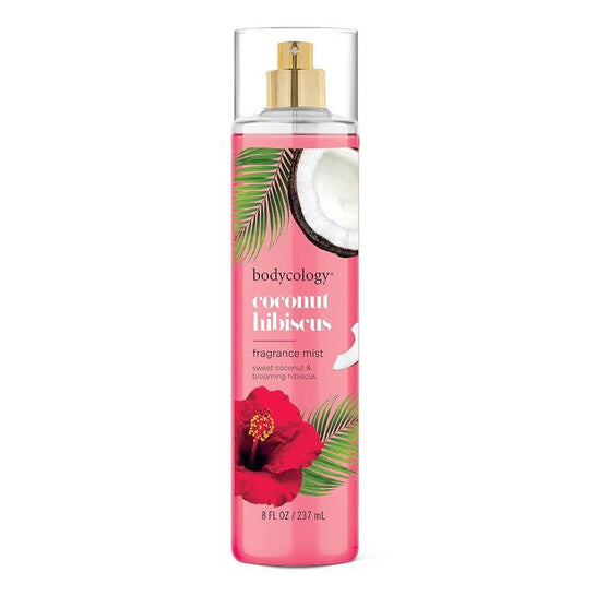 Bodycology Unisex Coconut Hibiscus Fragrance Mist 8 oz Fragrances (Wholesale) - Luxurious Fragrance Available Online in Hong Kong & China
